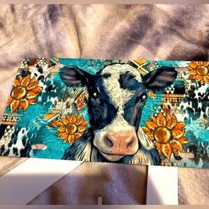 Cow license plate